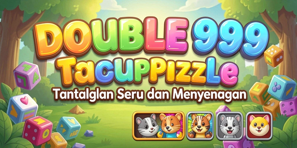 Screenshot gameplay <strong>DOUBLE999</strong> yang menampilkan tantangan Puzzle yang seru.