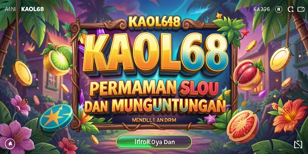 Tampilan menarik gameplay KAOL68 dengan fitur slot yang menghibur.