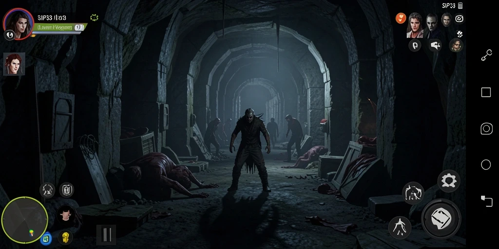 Gameplay menakutkan dengan atmosfer yang mencekam di SIP33.