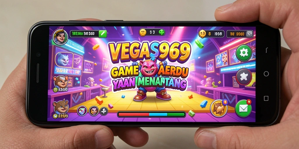 Tangkapan layar gameplay seru dari VEGAS969 di level menantang.